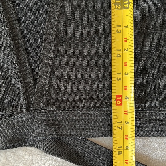 Ann Taylor Shrug Cardigan Jacket Black Silk Knit Ties Cropped Formal Office Wear - Picture 4 of 6